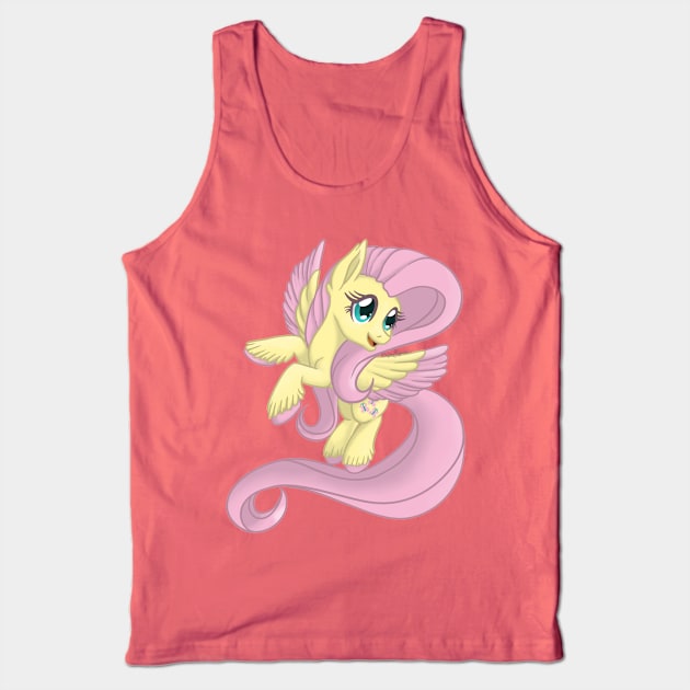 My Little Pony Fluttershy Tank Top by Boyanton Designs